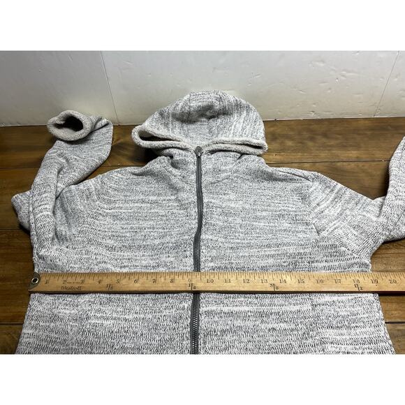 Kuhl Alaska Fleece Hoodie Jacket Women’s Size Large Full Zip Gray Outdoor Hiking - Picture 7 of 12